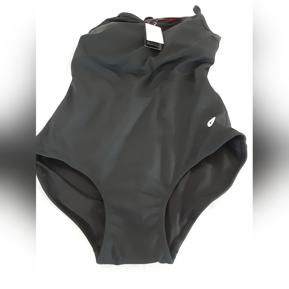 Baleaf Classic Black Women's One Piece Swimsuit C172